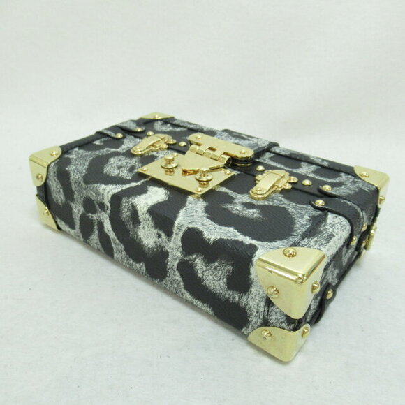 Louis Vuitton Malle Shoulder Bag Canvas Black White - Picture 5 of 10